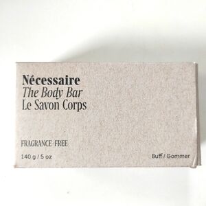 Necessaire The Body Bar Buff Fragrance Free Soap